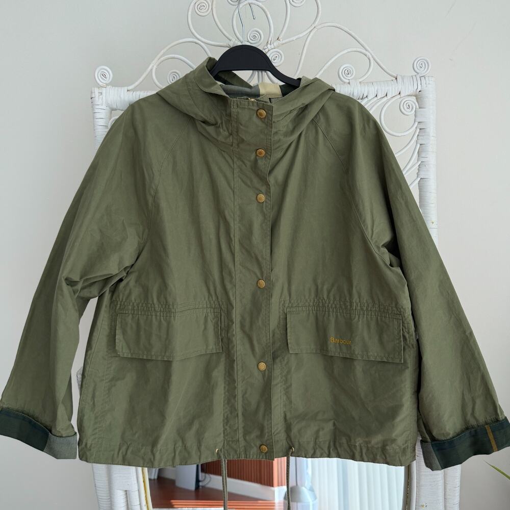 Barbour Olive Green Utility Jacket